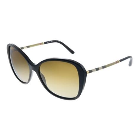 burberry 57mm butterfly polarized sunglasses|burberry sunglasses women polar black.